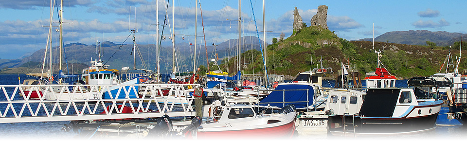 Photo of Boats in Kyleakin Harbour, Isle of Skye