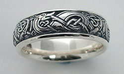 celtic ring, Duncan House, Skye
